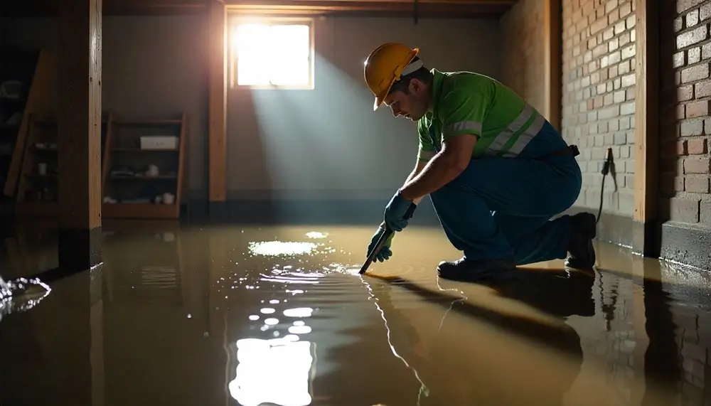 Professional water damage restoration services in Pelham, AL
